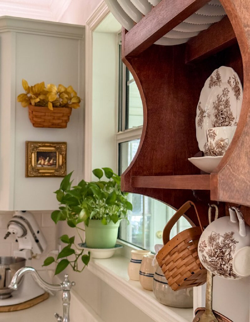 French country fall kitchen decor