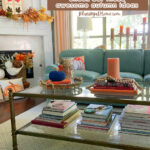 cozy fall living room graphic