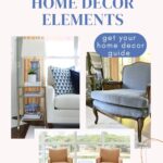 10 essential home decor elements graphic