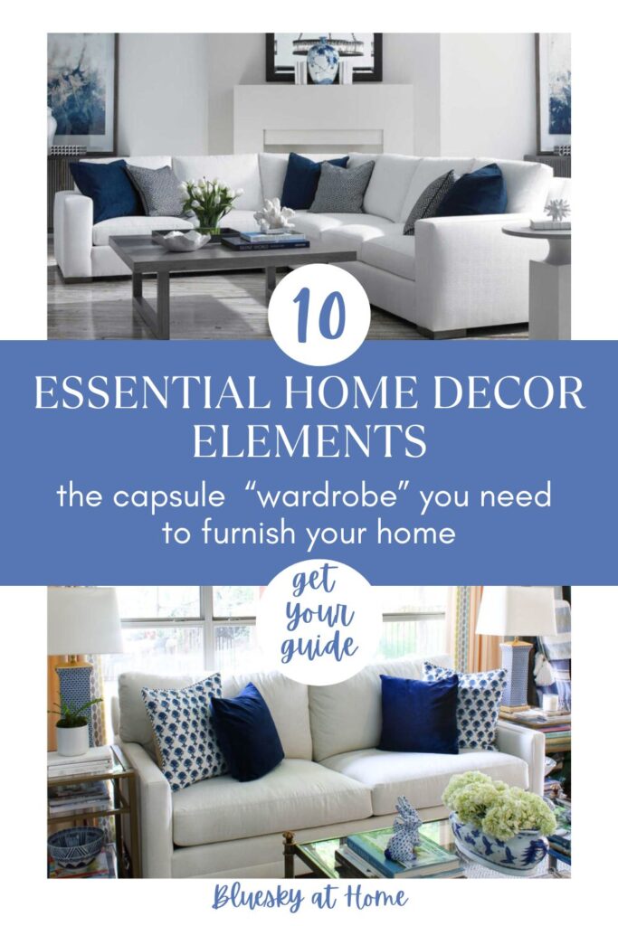 10 essential home decor elements graphic