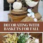 fall basket display
