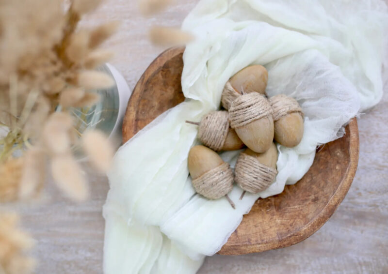 fall DIY acorns