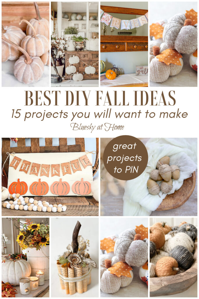 15 Best Fall DIY Decor Projects to Try - Bluesky at Home