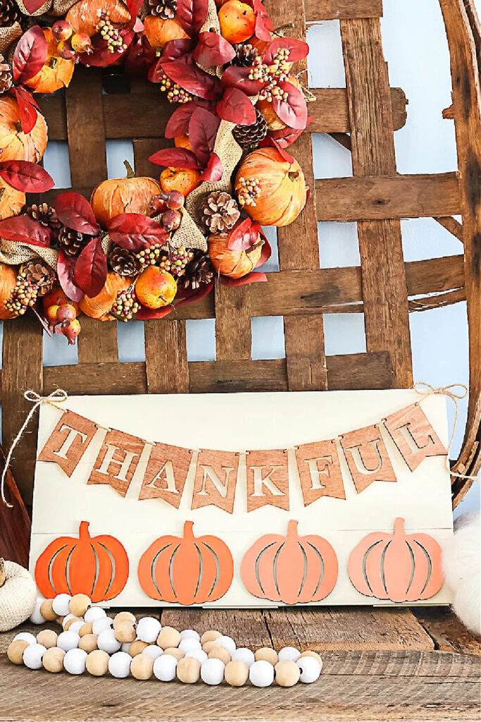 fall DIY wood sign