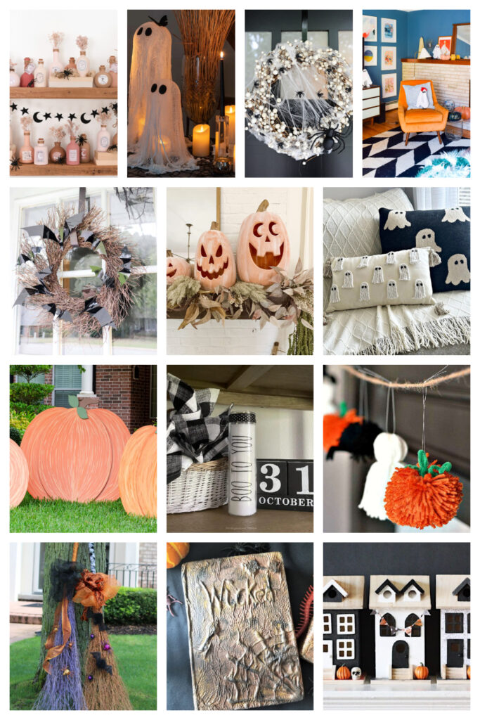 DIY Halloween decorations graphic