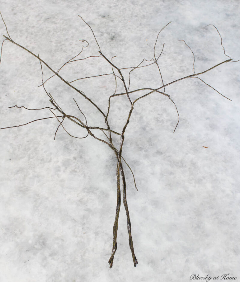 faux branch stems 