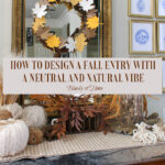 graphic how to design a fall entry