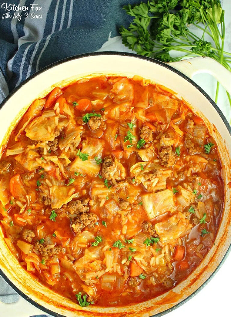cabbage roll fall soup 