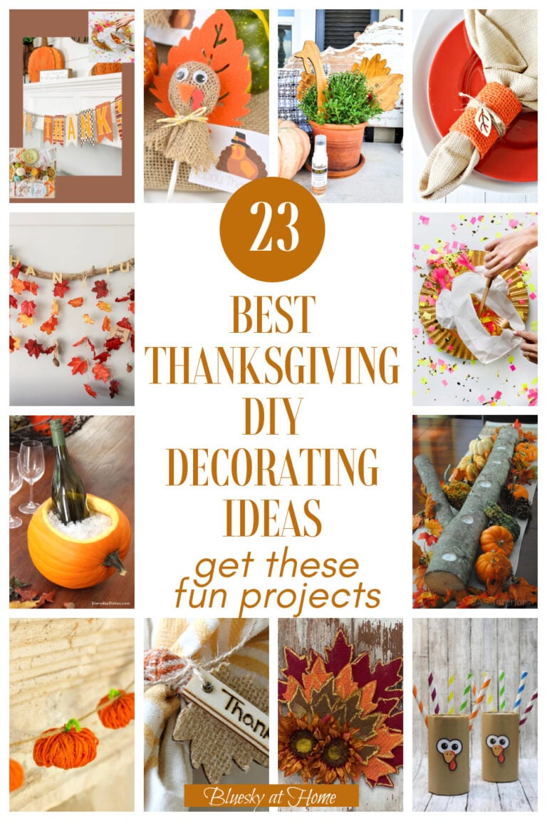 23 Best Thanksgiving DIY Decorating Ideas - Bluesky at Home