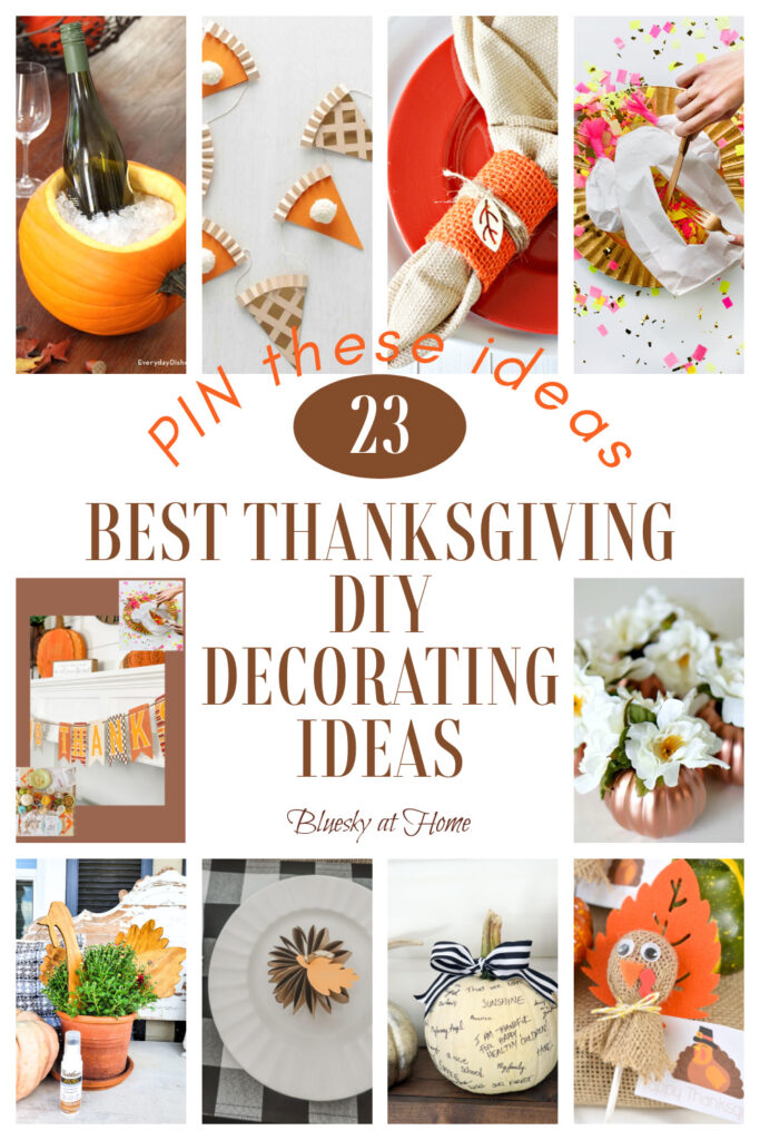 85 Easy Thanksgiving Decorations You Can DIY in 2023