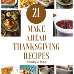 make ahead Thanksgiving recipes
