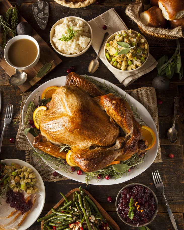 roasted Thanksgiving turkey