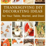 DIY Thanksgiving decorations