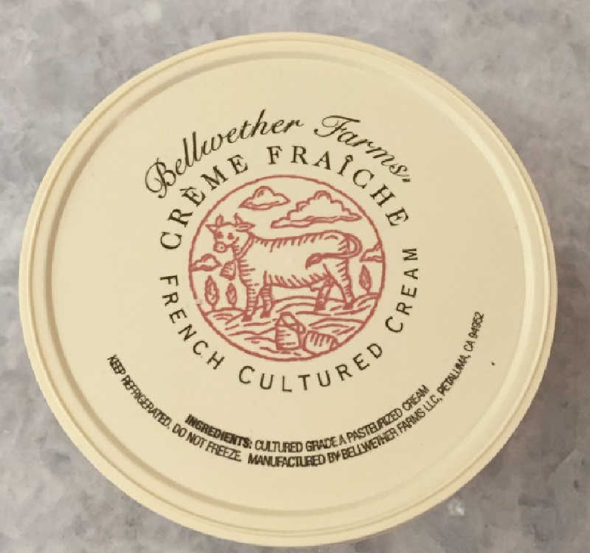 Pumpkin Risotto Bites Need to Be in Your Recipe Box ~ an easy, make~ahead appetizer that your guests will love and you will love to serve. carton of creme fraiche