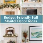 19 fall mantel ideas collage