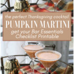 pumpkin martinis