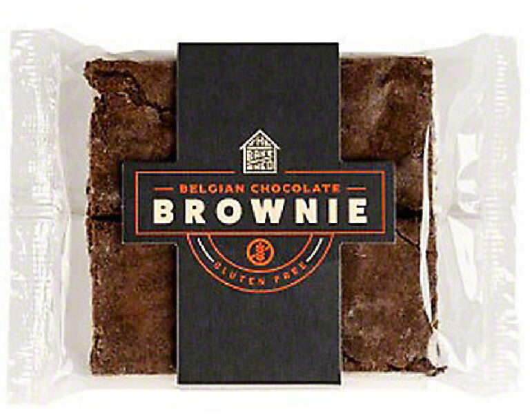 grocery store brownies in pan