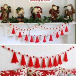 Christmas felt DIY garland graphic