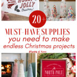 Christmas must-have supplies for projects