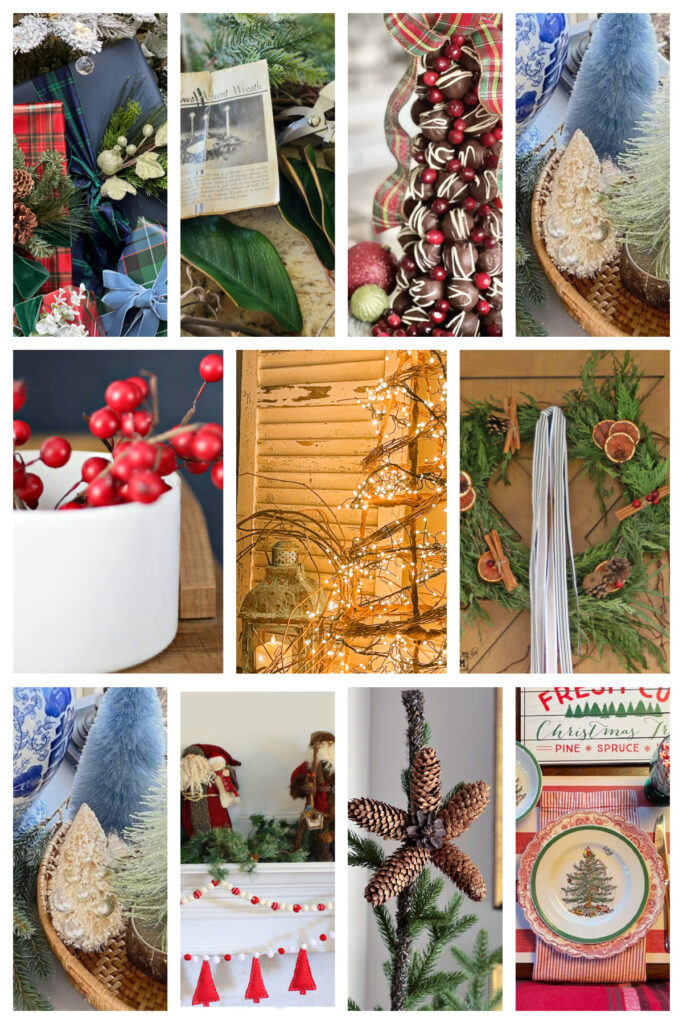 Christmas idea collage