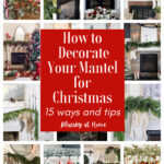 best ways to decorate Christmas mantel