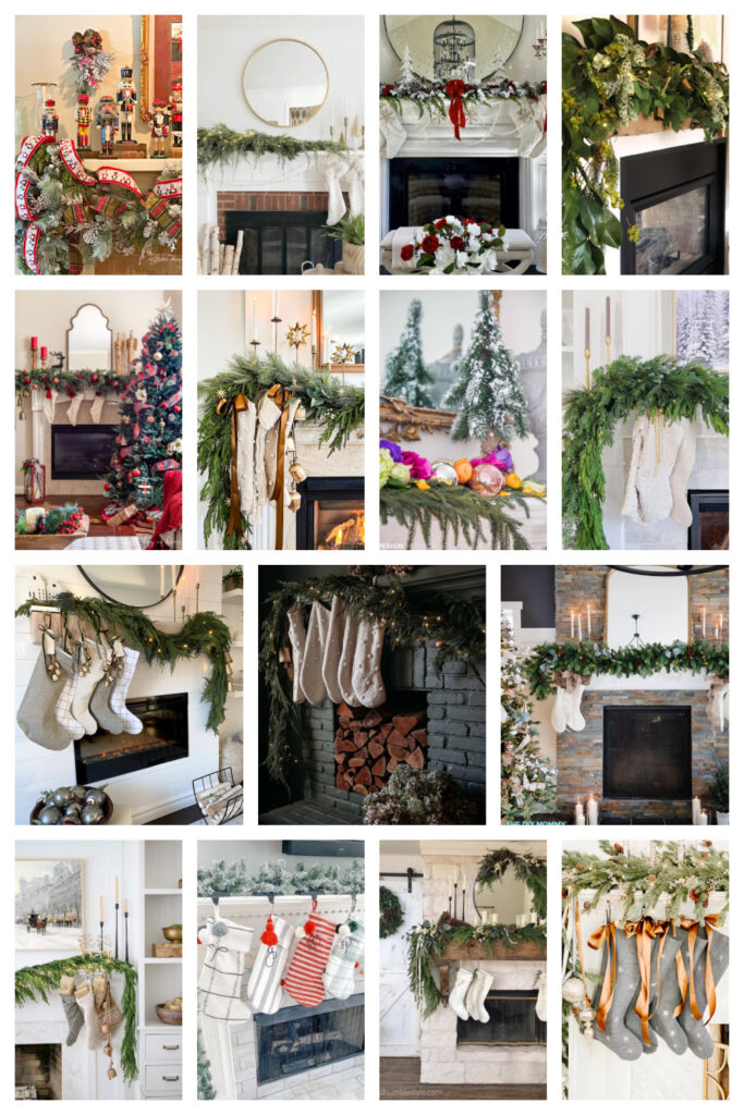best ways to decorate Christmas mantel