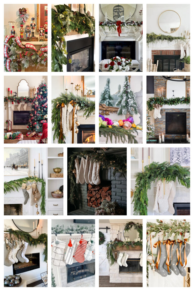 15 Best Ways to Decorate Your Christmas Mantel