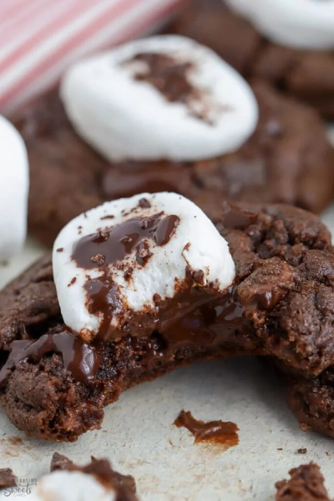 hot chocolate christmas cookies