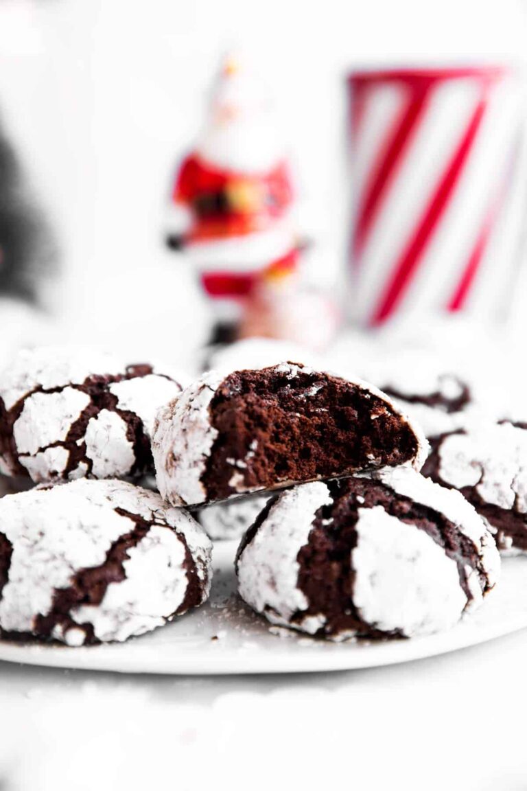 Chocolate crinkle best christmas cookies