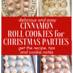 cinnamon roll Christmas cookies