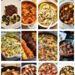 collage of delicious winter recipes