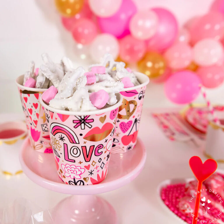 party food snacks for Valentine's Day party ideas