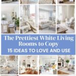 white living rooms