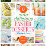 Easter and spring dessert graphic