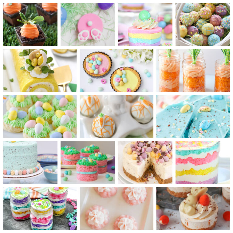 17 Cute and Delicious Spring and Easter Desserts