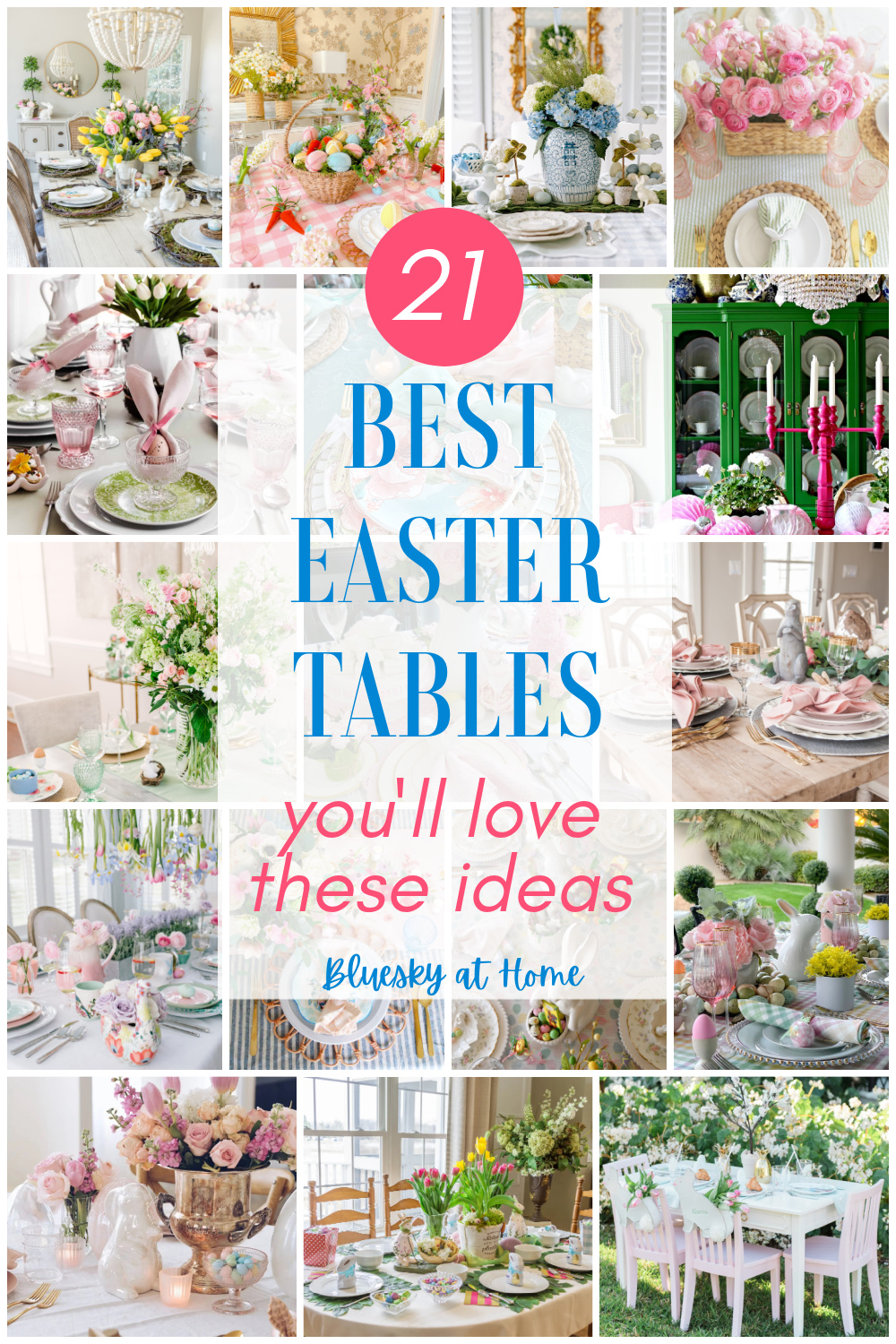 21 Best Easter Tablescape Ideas to Get You Inspired - Bluesky at Home