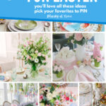 best Easter tablescape graphic