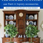 how to make a chinoiserie topiary graphic