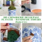 chinoiserie topiary DIY project