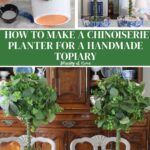 chinoiserie topiary DIY project