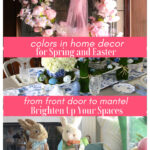 using color in spring decorating