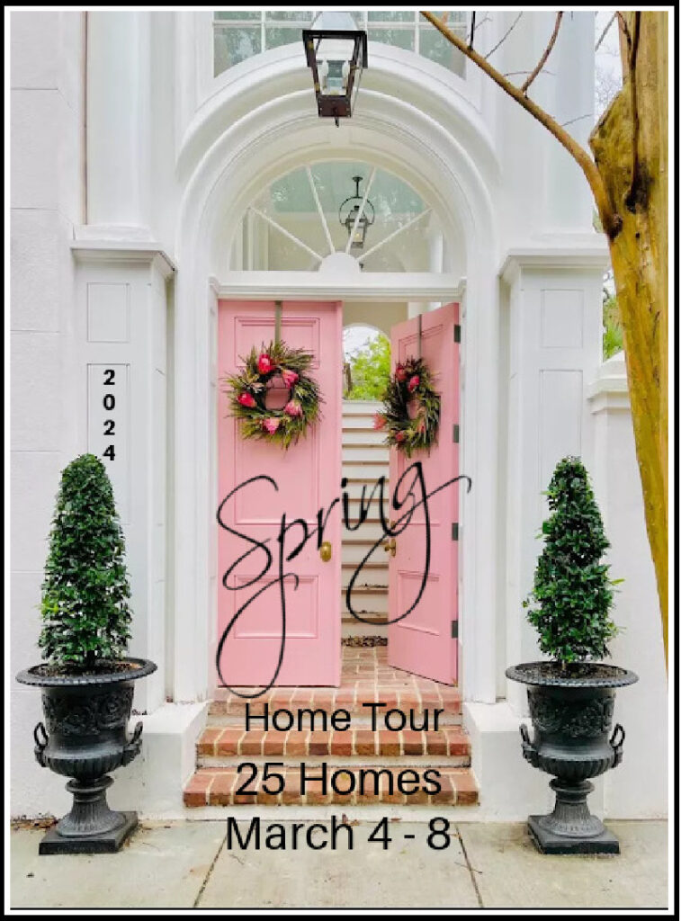 spring home tour graphic