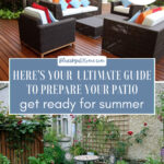 guide to preparing patio for spring and summer graphic