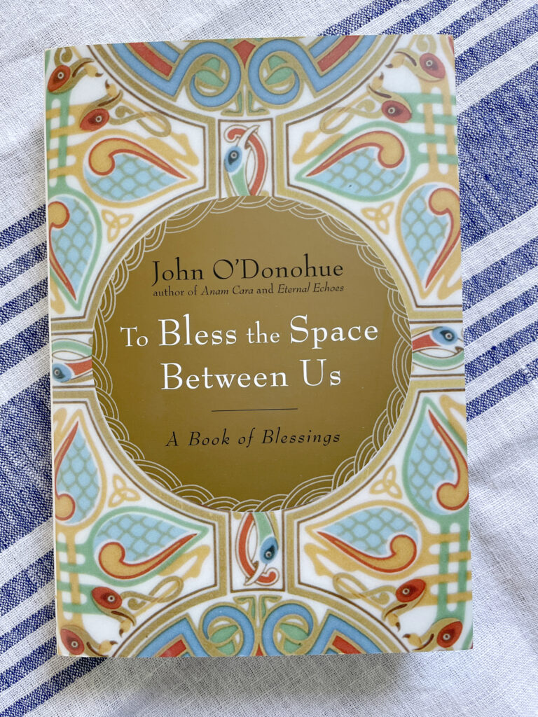Mother's Day gift book To Bless the Space Between Us