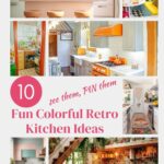 10 colorful retro kitchen ideas