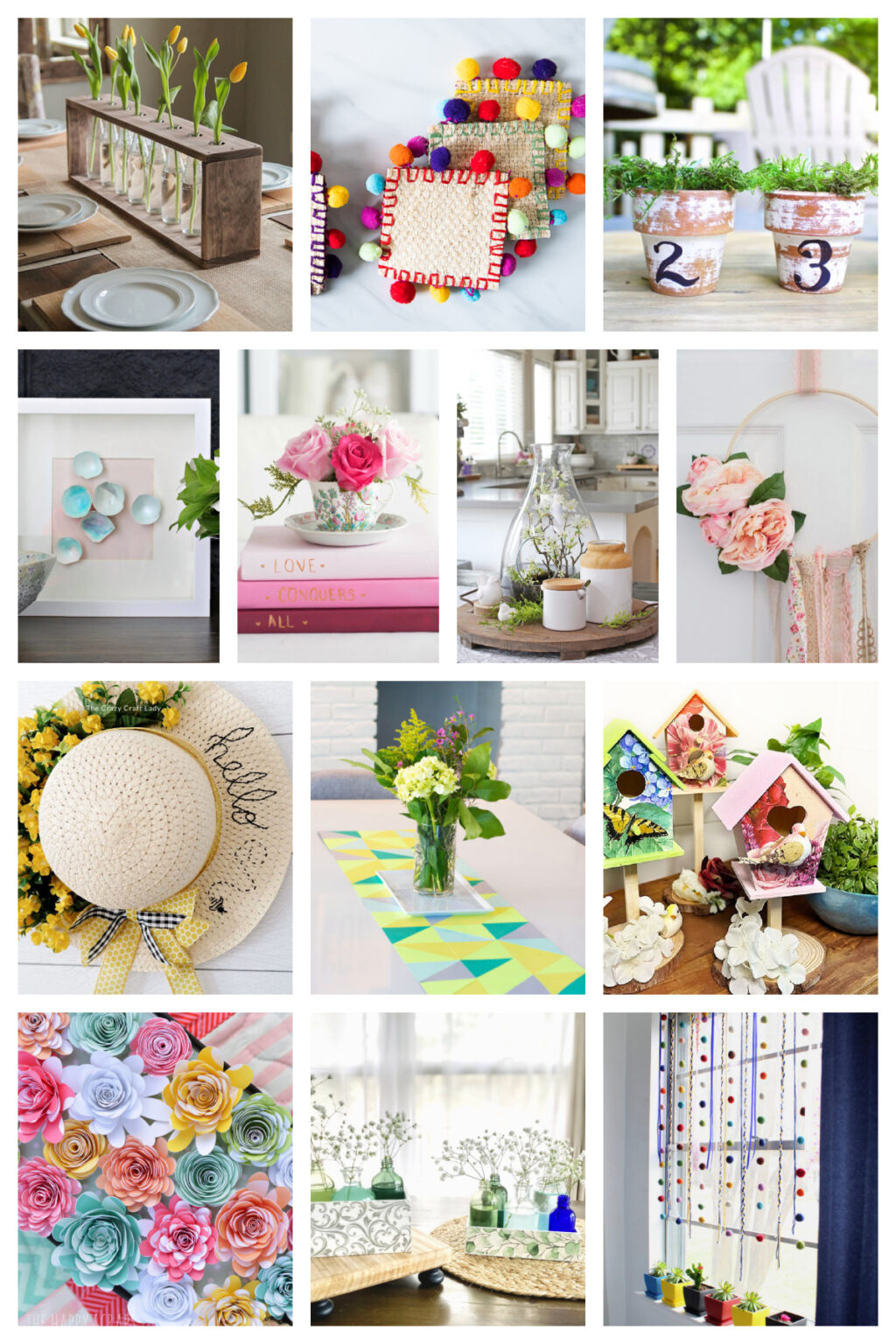 13 Fun Spring Craft Projects to Try Now - Bluesky at Home