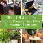 guide to preparing patio for spring and summer graphic