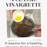 reasons to make a vinaigrette graphic