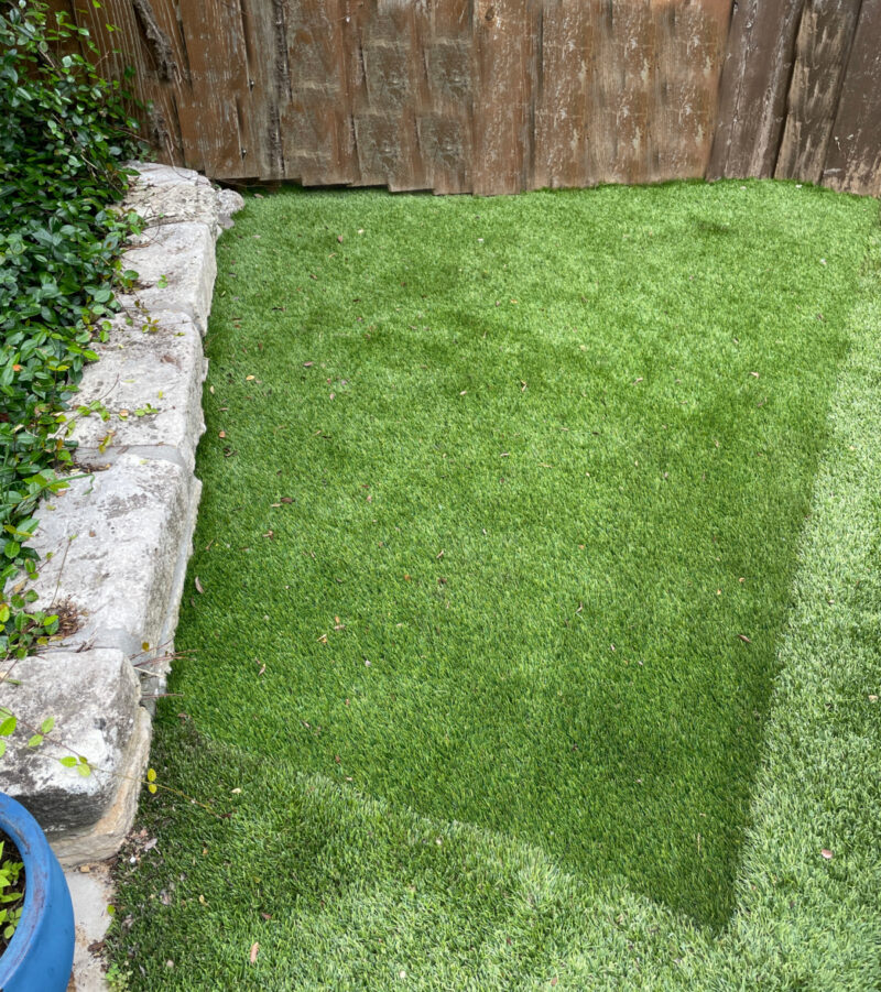 new artificial grass