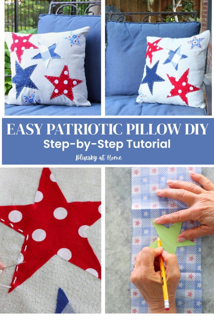 patriotic pillow graphic